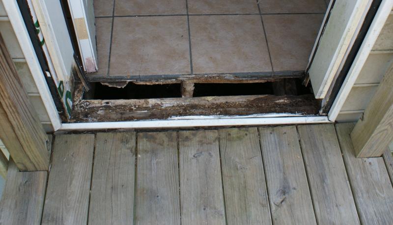 rotted sill